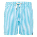Front - Regatta Mens Loras Striped Swim Shorts