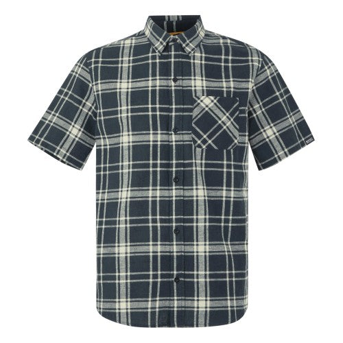 Front - Regatta Mens Loran Short-Sleeved Shirt