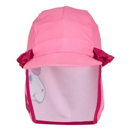 Front - Regatta Childrens/Kids Luna The Unicorn 3D Neck Protector Cap