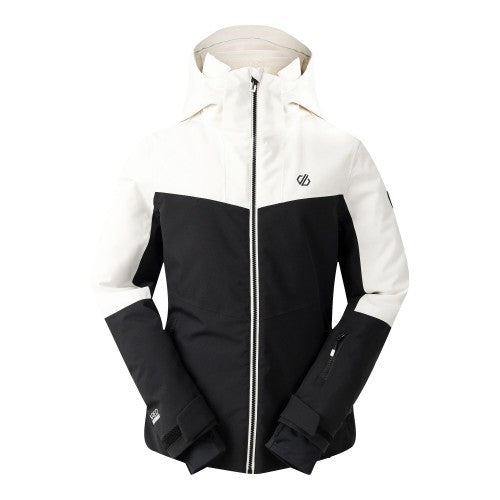 Black-Electric - Front - Dare 2B Womens-Ladies Iced Waterproof Ski Jacket