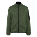 Front - Regatta Mens Newhill Marl Full Zip Fleece Jacket