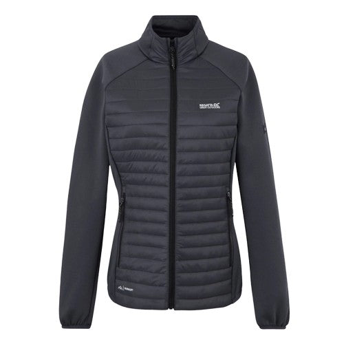 Moroccan Blue - Front - Regatta Womens-Ladies Clumber Hybrid Jacket