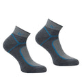 Front - Regatta Womens/Ladies Trail Merino Mix Ankle Socks