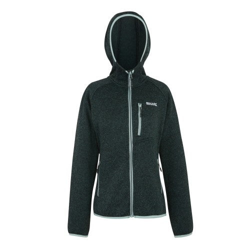 Front - Regatta Womens/Ladies Newhill Hooded Fleece Jacket