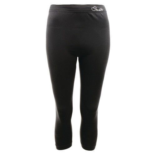 Front - Dare 2B Womens/Ladies Zonal III 3/4 Baselayer Bottoms/Leggings