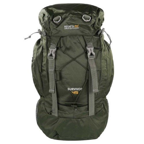 Front - Regatta Great Outdoors Survivor III 85 Litre Rucksack
