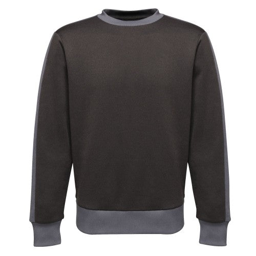 Front - Regatta Mens Contrast Crew Neck Sweater