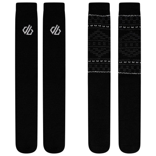 Front - Dare 2B Unisex Adult Socks (Pack of 2)