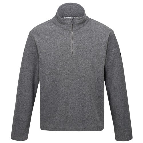 Navy Marl - Front - Regatta Mens Edley Fleece Top