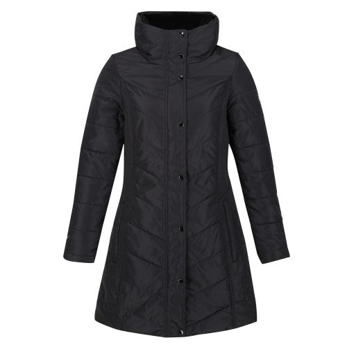 Front - Regatta Womens/Ladies Parthenia Rochelle Humes Insulated Parka