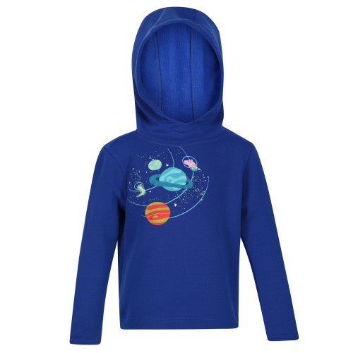 Front - Regatta Childrens/Kids Peppa Pig Planets Hoodie