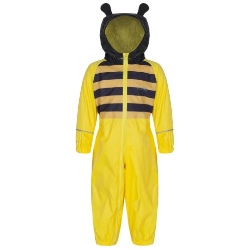 Front - Regatta Great Outdoors Kids Charco Waterproof Rain Suit