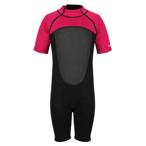 Front - Regatta Childrens/Kids Shorty Wetsuit