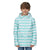 Front - Regatta Childrens/Kids Belladonna Stripe Waterproof Jacket