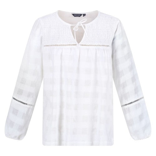 Front - Regatta Womens/Ladies Calluna Long-Sleeved Blouse
