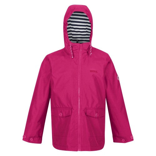 Front - Regatta Childrens/Kids Belladonna Waterproof Jacket