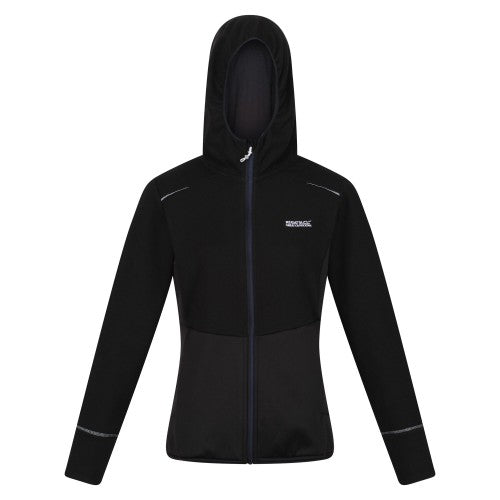Front - Regatta Womens/Ladies Textured Fleece Full Zip Hoodie