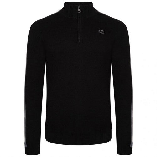 Front - Dare 2B Mens Dutiful II Stripe Half Zip Sweatshirt