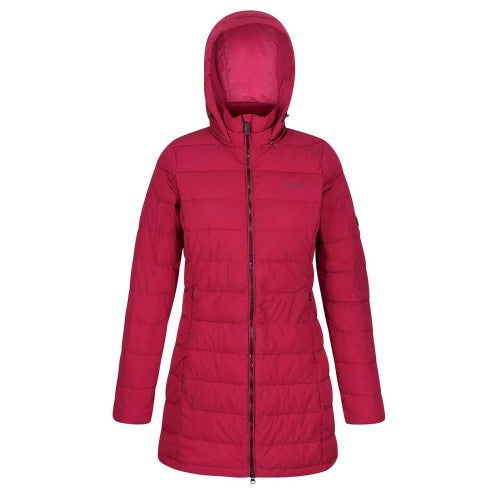 Fig - Front - Regatta Womens-Ladies Starler Padded Jacket