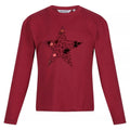 Front - Regatta Childrens/Kids Wenbie III Stars Long-Sleeved T-Shirt