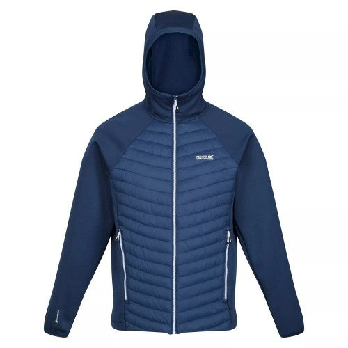 Front - Regatta Mens Andreson VII Hybrid Lightweight Padded Jacket