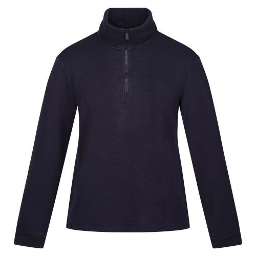 Front - Regatta Mens Lanchester Quarter Zip Fleece Top