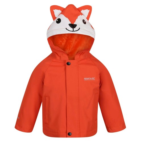 Front - Regatta Childrens/Kids Fox Waterproof Jacket