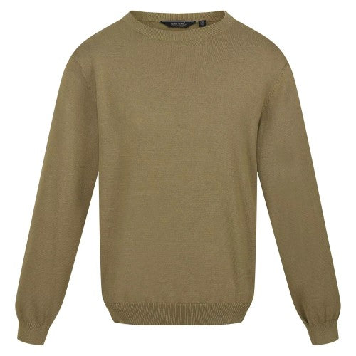 Front - Regatta Mens Kaelen Knitted Jersey Jumper
