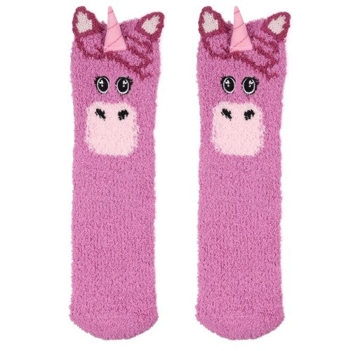 Front - Regatta Childrens/Kids Mudplay Unicorn Socks