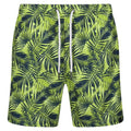 Front - Regatta Mens Loras Palm Print Swim Shorts