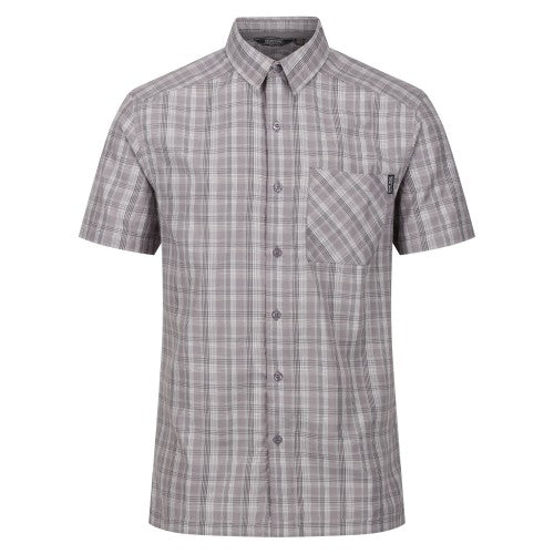 Front - Regatta Mens Kalambo VII Quick Dry Short-Sleeved Shirt