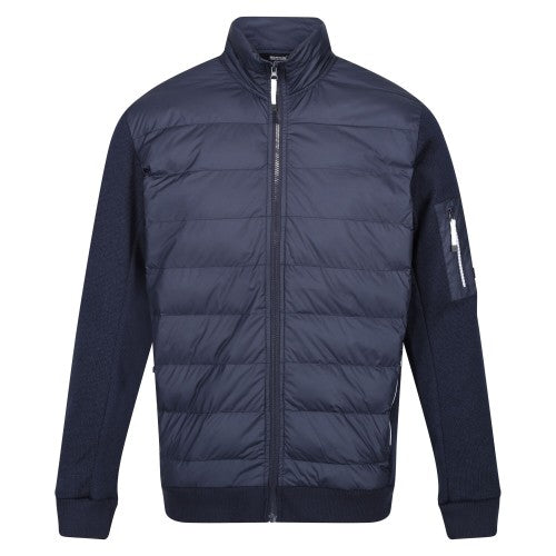 Front - Regatta Mens Colliston Baffled Fleece Jacket