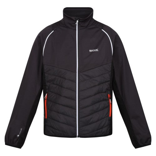 Front - Regatta Mens Steren Hybrid Soft Shell Jacket