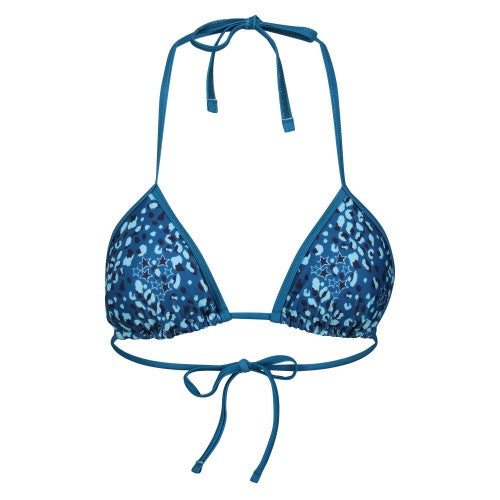 Front - Regatta Womens/Ladies Aceana Animal Print Bikini Top