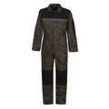 Front - Regatta Professional Childrens/Kids Camouflage Jumpsuit