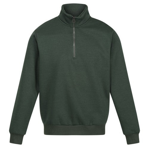 Front - Regatta Professional Mens Quarter Zip Sweatshirt