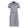 Front - Regatta Womens/Ladies Rema Striped Shirt Dress