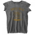 Front - Ramones Womens/Ladies Forest Hills Burnout T-Shirt