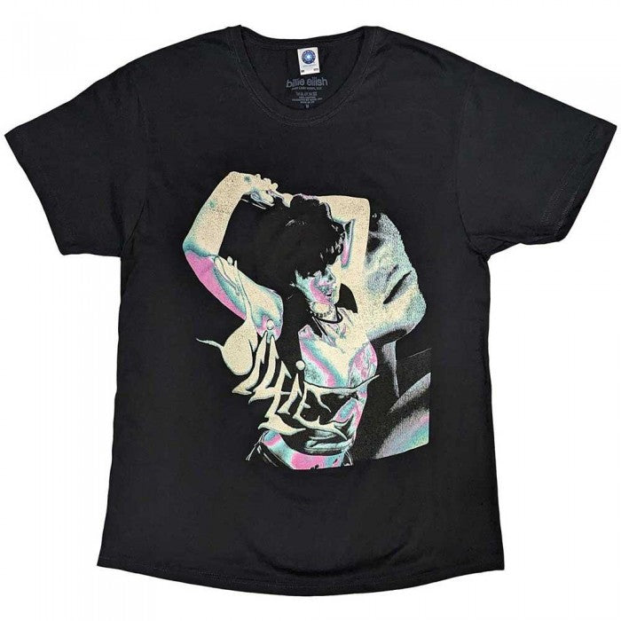 Front - Billie Eilish Unisex Adult Portrait T-Shirt