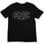 Front - AC/DC Unisex Adult Logo History Back Print T-Shirt