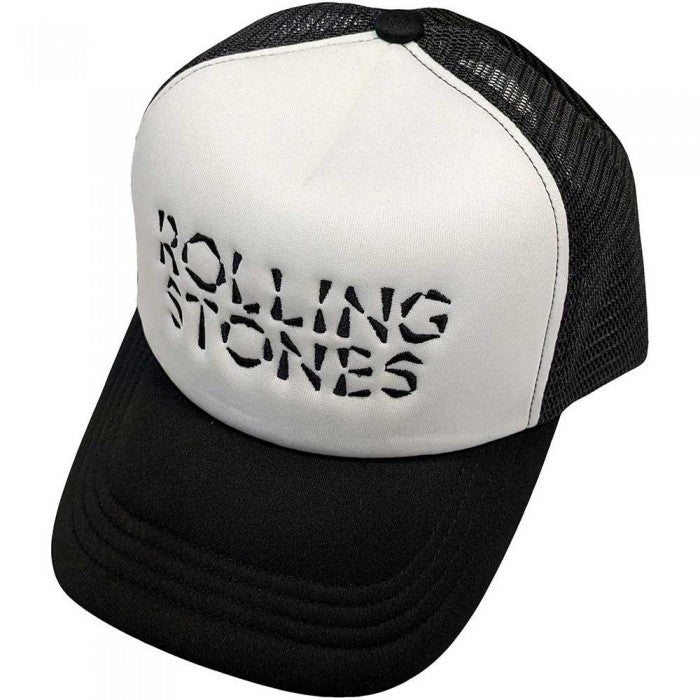Front - The Rolling Stones Hackney Diamonds Logo Mesh Back Baseball Cap