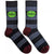 Front - The Beatles Unisex Adult Apple & Stripes Socks