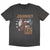 Front - Johnny Cash Unisex Adult Cowboy T-Shirt