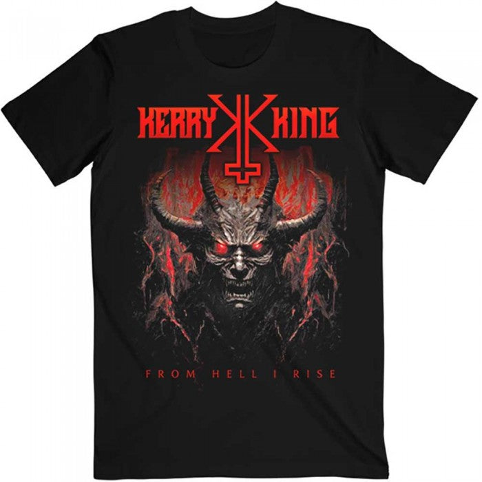 Front - Kerry King Unisex Adult From Hell I Rise Cover T-Shirt