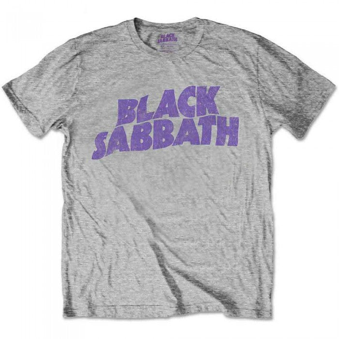 Front - Black Sabbath Childrens/Kids Wavy Logo T-Shirt