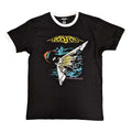 Front - Boston Unisex Adult US Tour ´87 Ringer T-Shirt