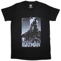 Front - Batman Unisex Adult Dark T-Shirt