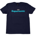 Front - Oasis Unisex Adult Supersonic Title Colour T-Shirt