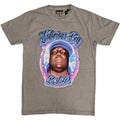 Front - Biggie Smalls Unisex Adult RIP Airbrush T-Shirt