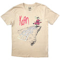 Front - Korn Unisex Adult Follow The Leader Hopscotch T-Shirt